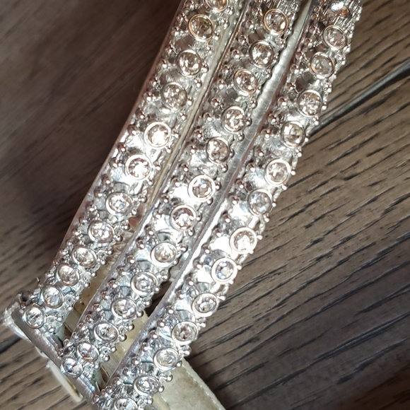 Rhinestone Stiletto Heels - Picture 2 of 10